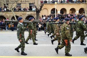 329- Rhodes- Defile Dodecanese grec